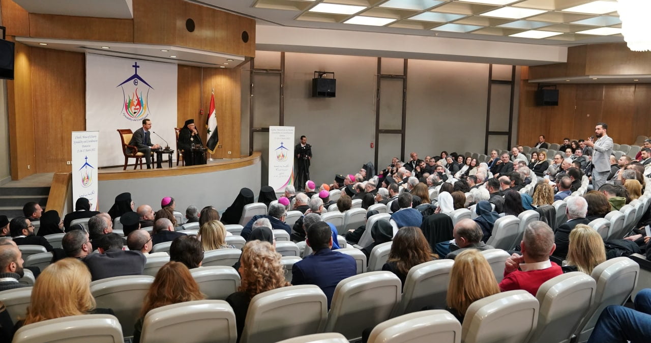 بشار اسد بشار اسد: هدف اسرائیل، آواره کردن مسیحیان است