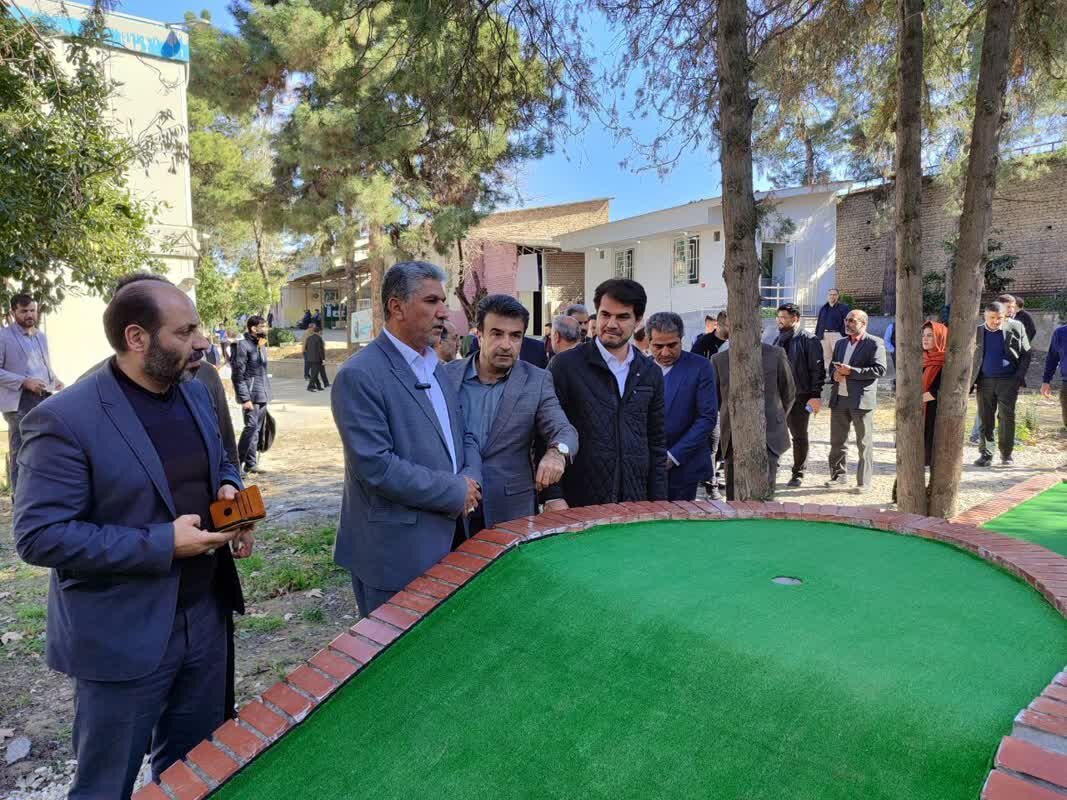 نخستین زمین مینی گلف گلستان در گرگان افتتاح شد - خبرگزاری مهر | اخبار ایران و جهان