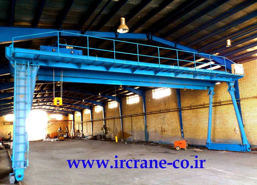  ساخت جرثقیل دروازه ای ایران کرین 