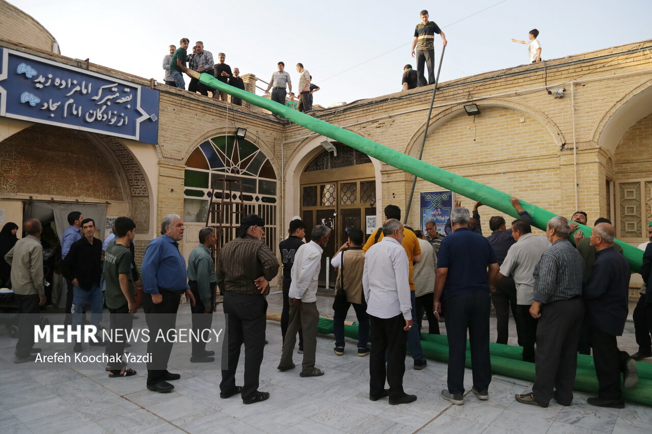 استان سمنان استان سمنان سوگوار محرم حسینی (ع)/ وقتی بغض آغوش میگشاید
