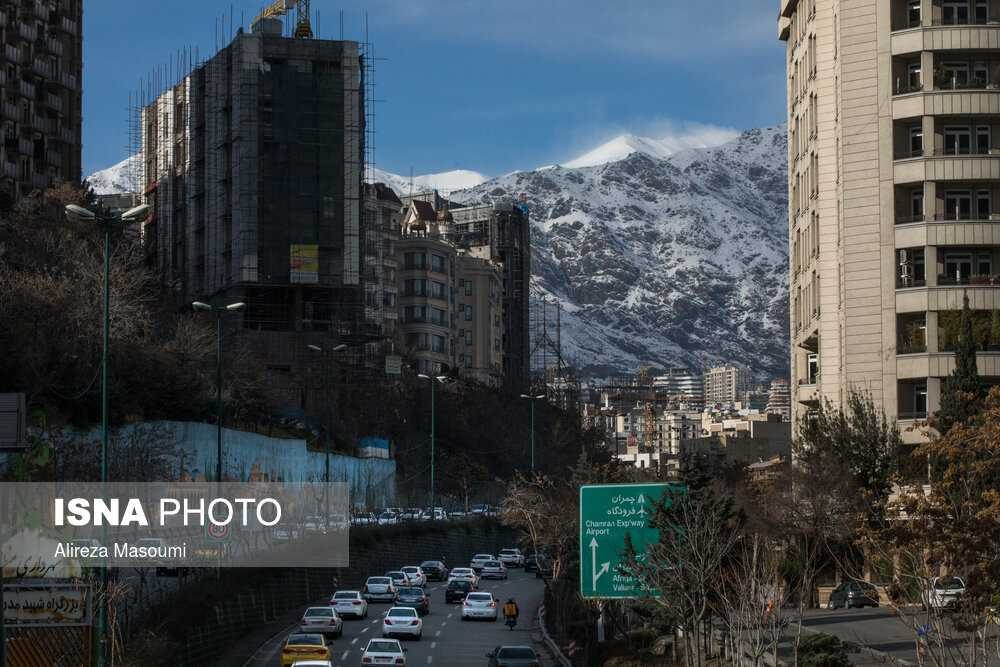 تهران تداوم کاهش دمای هوای تهران تا فردا