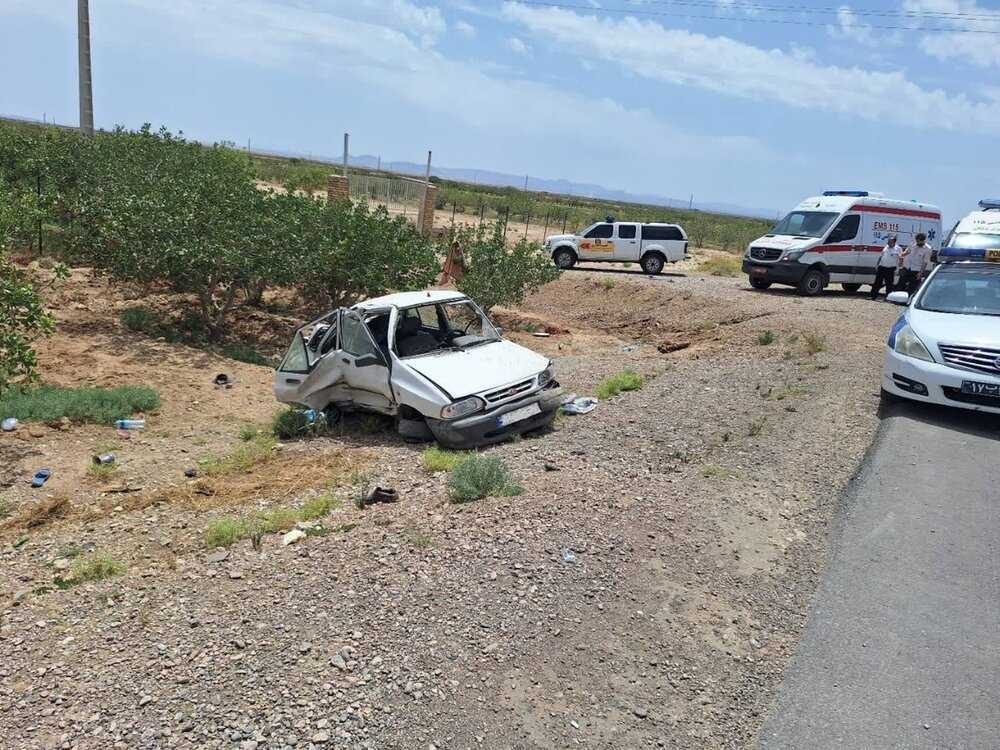 استان سمنان مصدومیت ۷ نفر در دومین سانحه واژگونی ۲۴ ساعت اخیر استان سمنان