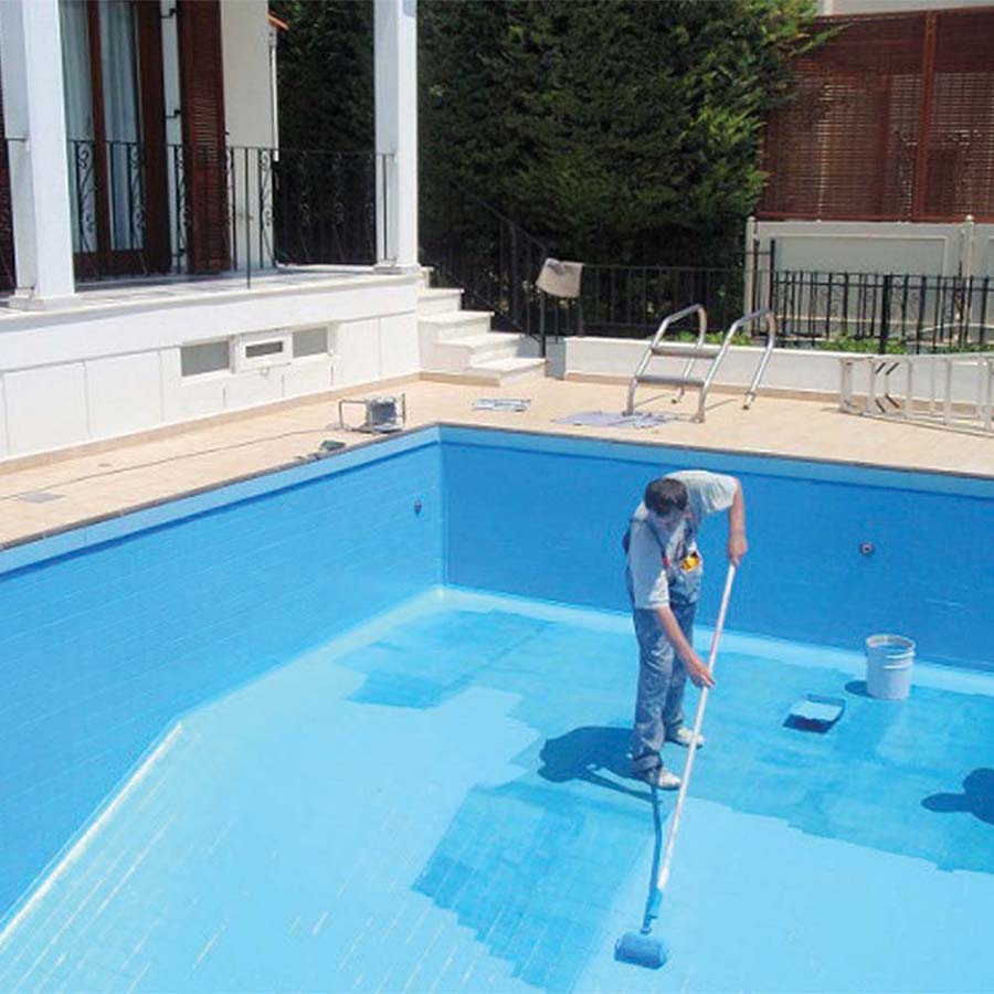 آب بندی استخر نمونه